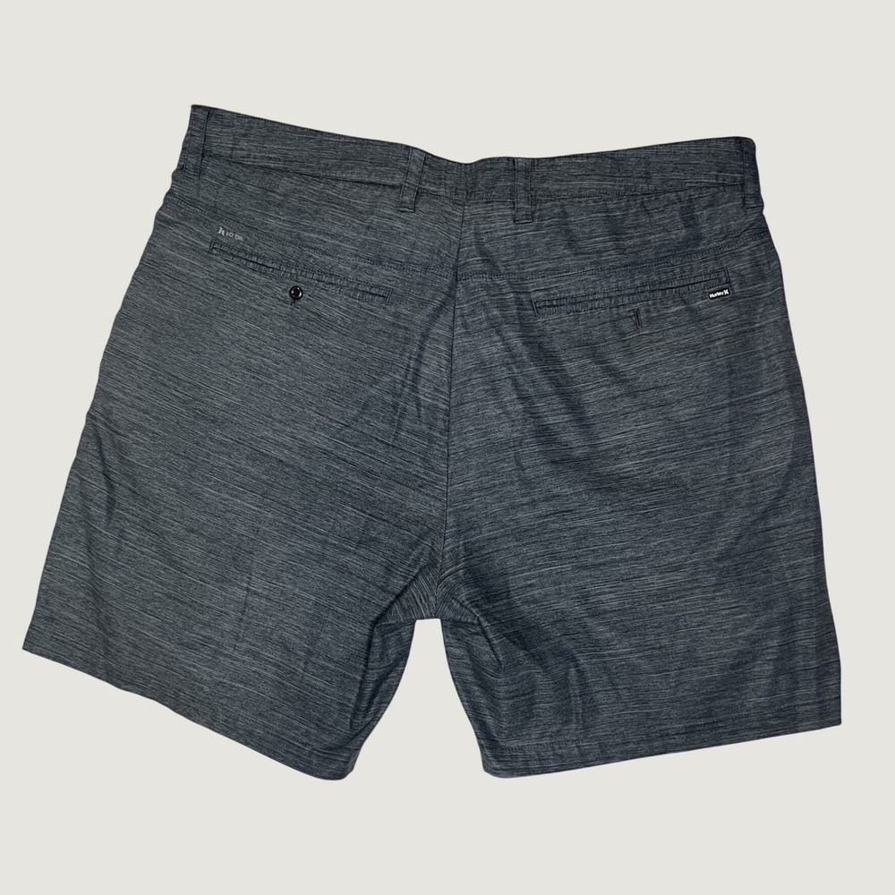 Hurley Dri-FIT Hybrid Shorts Mens Dark Grey Heathered Walk Shorts 36 - Picture 6 of 8